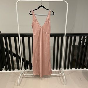 Wilfred Pink Slip Dress